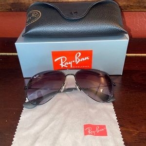 Ray-Ban aviator sunglasses